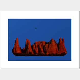 Arches National Park at Dusk Posters and Art